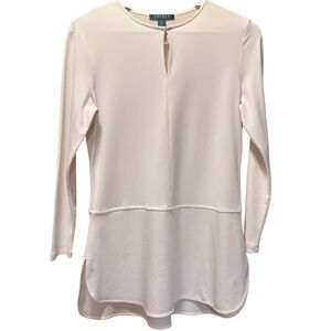 EUC Ralph Lauren Cream Blouse